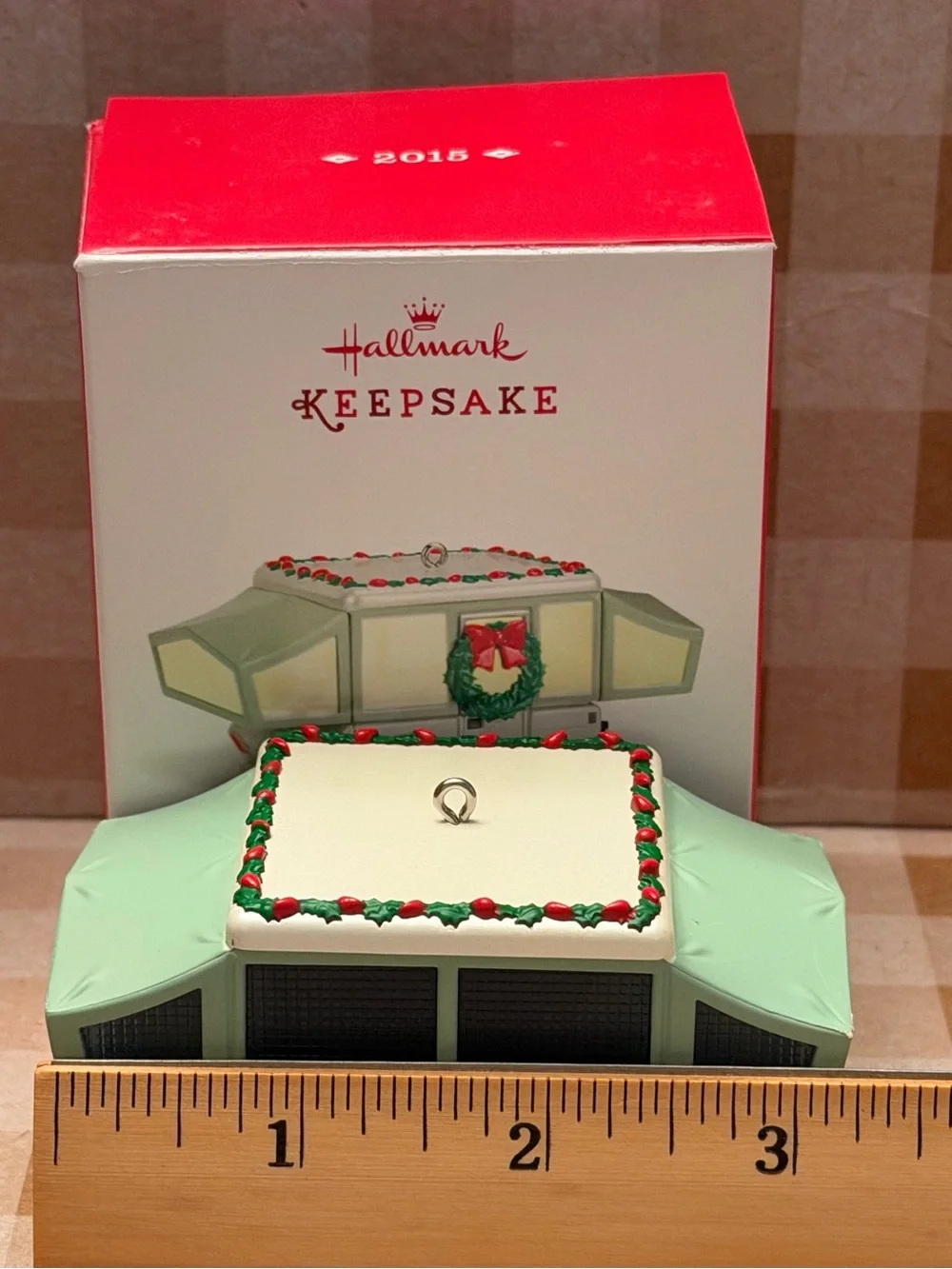 Hallmark Keepsake Happy Campers Ornament QGO1669 2015 RV Adventures Pop Up